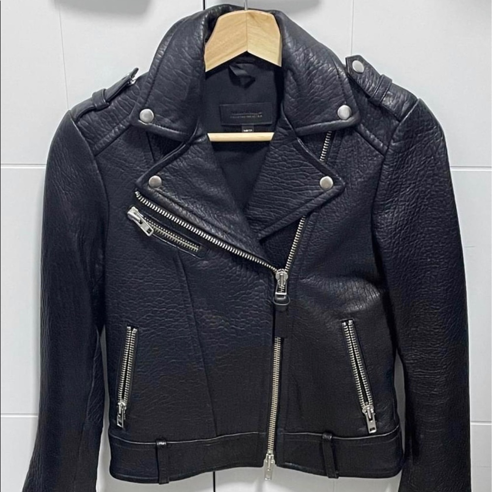 Mackage Rumer Leather Jacket - Picture 2 of 2